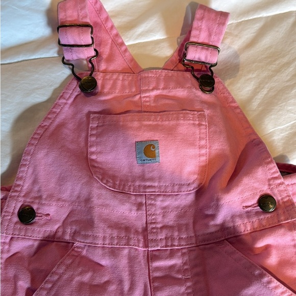 Carhartt Other - Carhartt Kids Bright Pink Overalls
